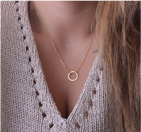 Tiny Heart Choker Necklace
