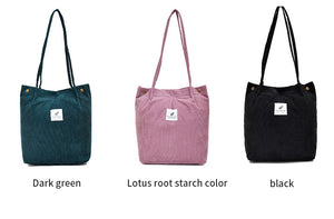 Bags Corduroy Shoulder Bag