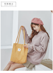 Bags Corduroy Shoulder Bag