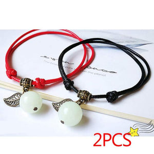 JUYA Simple Luminous Bead Anklets