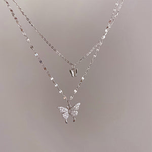 New Shiny Butterfly Necklace