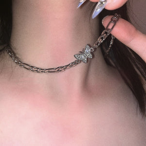 New Shiny Butterfly Necklace