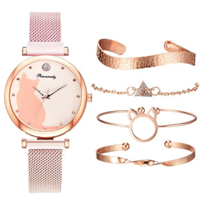 Fashion Watch Set Women