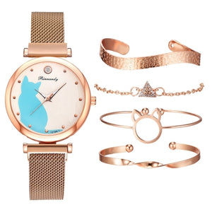 Fashion Watch Set Women