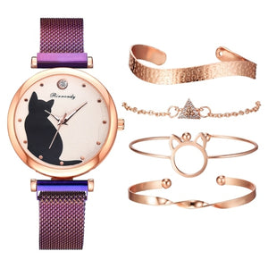 Fashion Watch Set Women