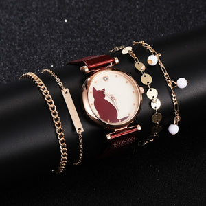 Fashion Watch Set Women