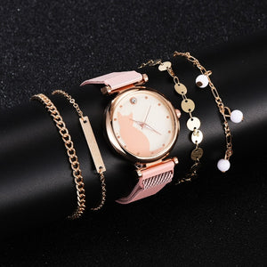 Fashion Watch Set Women