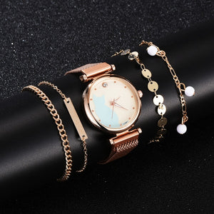 Fashion Watch Set Women