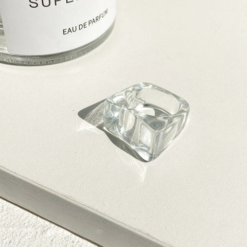 Square Resin Ring