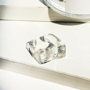 Square Resin Ring