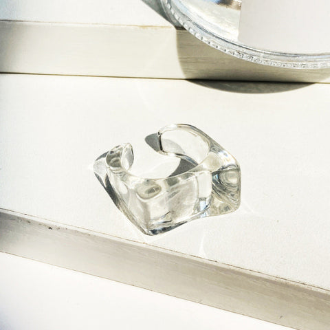 Square Resin Ring