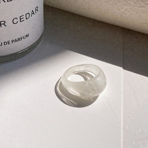 Square Resin Ring