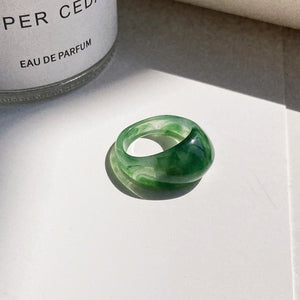 Square Resin Ring