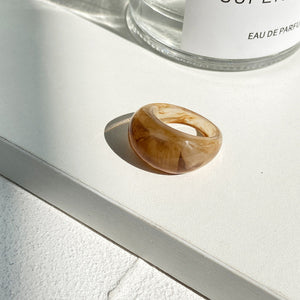 Square Resin Ring