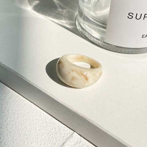 Square Resin Ring