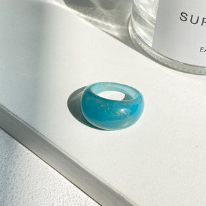 Square Resin Ring