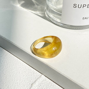 Square Resin Ring
