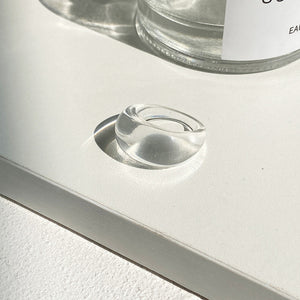 Square Resin Ring