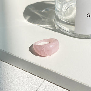 Square Resin Ring