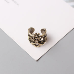 Vintage Hollow Carved Flower