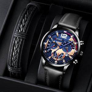Leather Mens Watche