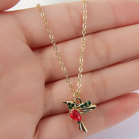 Animal Hummingbird Necklace