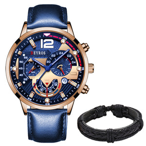 Leather Mens Watche