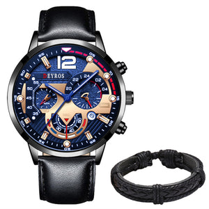 Leather Mens Watche