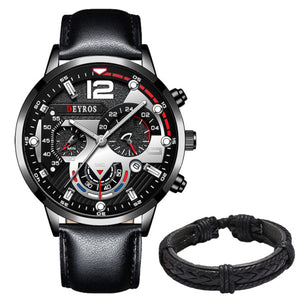 Leather Mens Watche