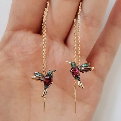 Animal Hummingbird Necklace