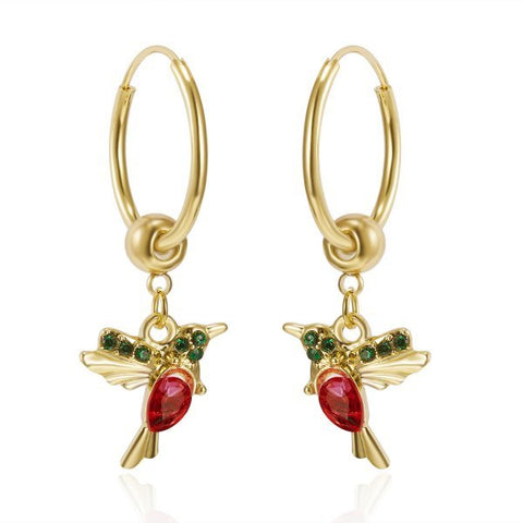 Animal Hummingbird Necklace