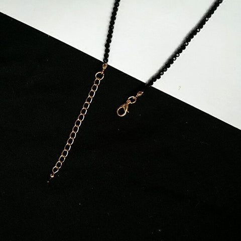 Simple Beads Short Necklace