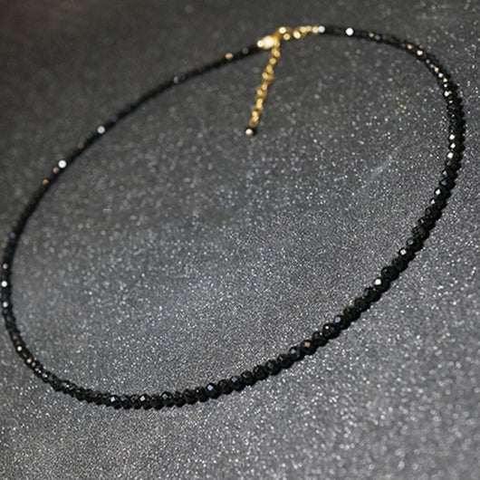 Simple Beads Short Necklace