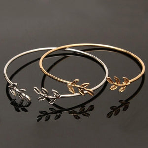 Simple Leaf Bracelets