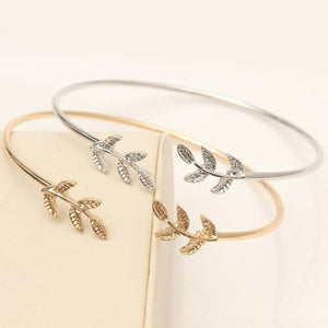 Simple Leaf Bracelets