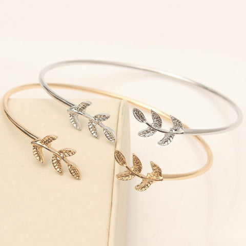 Simple Leaf Bracelets