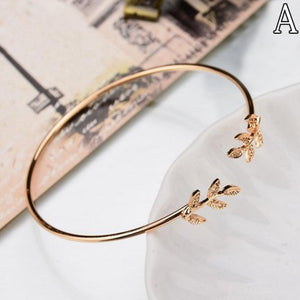 Simple Leaf Bracelets