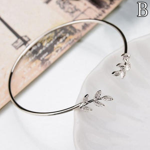 Simple Leaf Bracelets