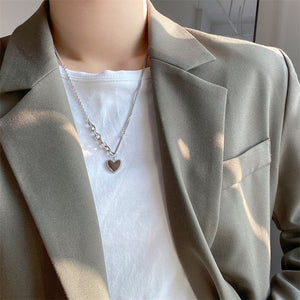 Black Heart Necklace