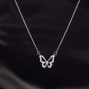 New Shiny Butterfly Necklace