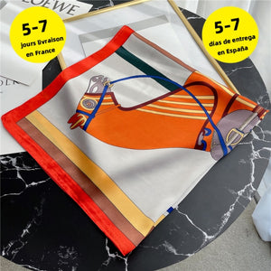 Spring Square Scarf