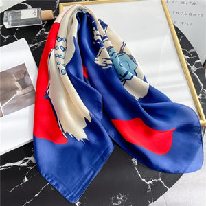 Spring Square Scarf