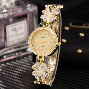 Schoolgirl Women Wristwatch Clock