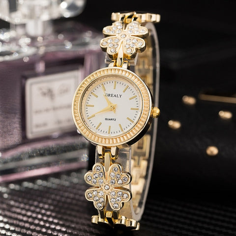 Schoolgirl Women Wristwatch Clock