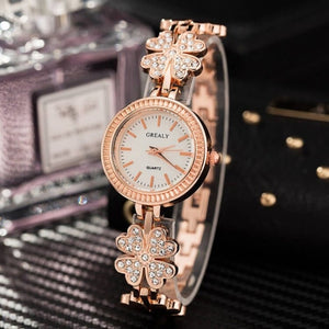 Schoolgirl Women Wristwatch Clock