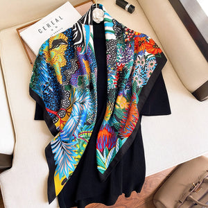 Hijab Lady Square Scarves