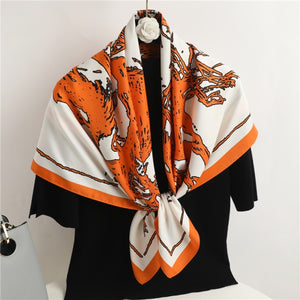 Hijab Lady Square Scarves