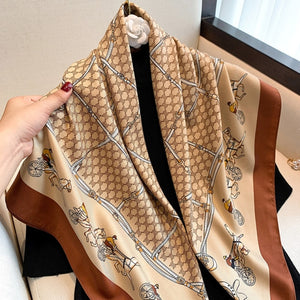 Hijab Lady Square Scarves