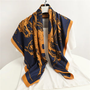 Hijab Lady Square Scarves