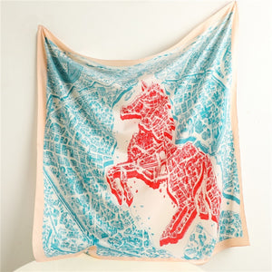 Hijab Lady Square Scarves